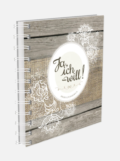 Hochzeitstagebuch „Ja, ich will“